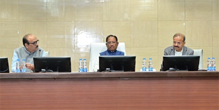मुख्यमंत्री विष्णु देव साय बस्तर अंचल के समग्र विकास पर केंद्रित ले रहे हैं उच्च स्तरीय समीक्षा बैठक मुख्यमंत्री विष्णु देव साय बस्तर अंचल के समग्र विकास पर केंद्रित ले रहे हैं उच्च स्तरीय समीक्षा बैठक