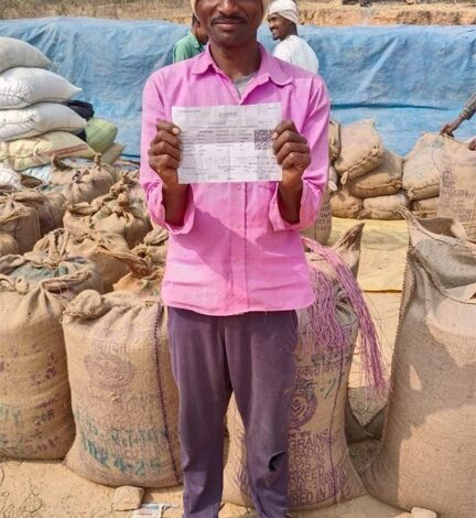 किसान फूल सिंह को मिली डिजिटल धान खरीदी से राहत, ऑफलाइन टोकन पर भी रहा सुचारू अनुभव