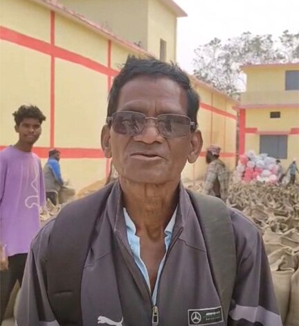 किसान लादेन ने आसानी से बेचा धान : धान खरीदी केंद्र में कोई समस्या नहीं हुई