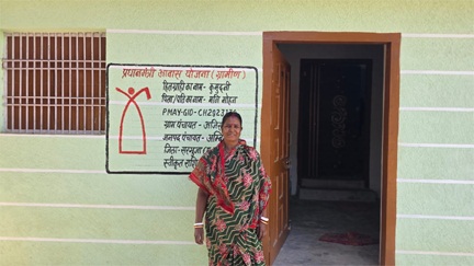 प्रधानमंत्री आवास योजना ग्रामीण से पूरे छत्तीसगढ़ में जरूरतमंद परिवारों का पक्का घर का सपना साकार