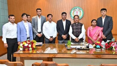 मुख्यमंत्री से राज्य प्रशासनिक सेवा से भारतीय प्रशासनिक सेवा में नियुक्त हुए अधिकारियों ने की सौजन्य भेंट