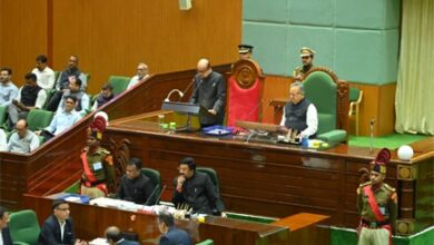 राज्यपाल डेका ने छत्तीसगढ की 6 वीं विधानसभा के अष्टम् सत्र को संबोधित किया