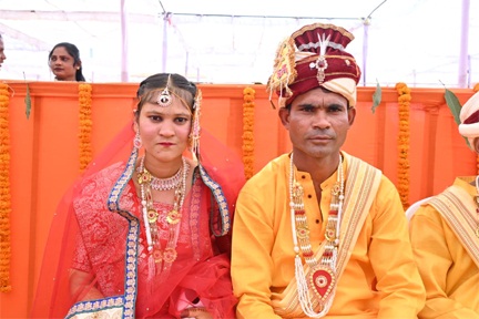 मुख्यमंत्री कन्या विवाह योजना से नारी निकेतन की बालिका को मिला सुरक्षित भविष्य