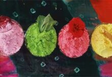 प्राकृतिक संसाधनों का उपयोग कर तैयार कर रही हैं हर्बल गुलाल बिहान दीदियां