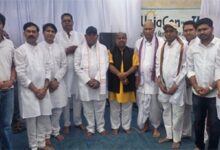 सागर पाली शोकसभा में पहुंचे विधायक पुरंदर मिश्रा, स्व. श्रीधर पटेल को दी भावभीनी श्रद्धांजलि