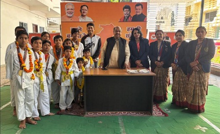 जिले के कराटे खिलाड़ियों ने इंटरनेशनल स्तर पर पदक जीतकर बढ़ाया रायपुर का गौरव