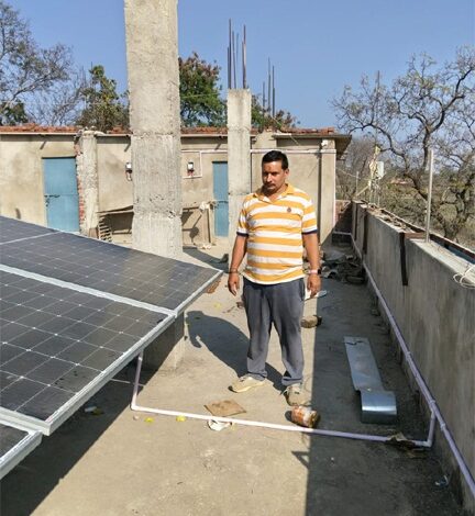 प्रधानमंत्री सूर्यघर मुफ्त बिजली योजना से विकास शर्मा को बिजली बिल से मिली राहत