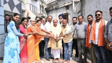 मदर टेरेसा वार्ड में विकास का नया अध्याय, विधायक पुरंदर मिश्रा के हाथों 16 लाख के कार्यों का भूमिपूजन