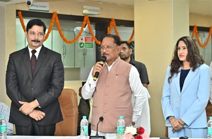 छत्तीसगढ़ में स्वास्थ्य सुविधाओं का विस्तार राज्य की प्रगति और सशक्त होते आधारभूत ढांचे का प्रमाण : मुख्यमंत्री साय छत्तीसगढ़ में स्वास्थ्य सुविधाओं का विस्तार राज्य की प्रगति और सशक्त होते आधारभूत ढांचे का प्रमाण : मुख्यमंत्री साय