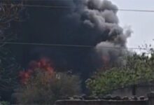 कावेरी इंडस्ट्रीज की ऑयल फैक्ट्री में भीषण आग