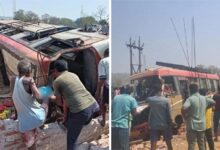 जशपुरनगर में बड़ा सड़क हादसा, तेज रफ्तार बस पलटी – पांच की मौत, कई घायल