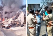 बलरामपुर में भीषण सड़क हादसा: चालक अरबाज की जिंदा जलकर मौत
