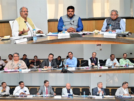 छत्तीसगढ़ अधिवक्ता कल्याण निधि न्यास समिति की बैठक सम्पन्न