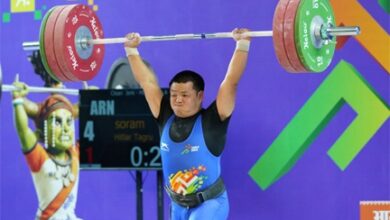 खेलो इंडिया ट्राइबल गेम्स 2026 : भारत्तोलन पुरुष 88 किग्रा वर्ग में अरुणाचल के रुबा ताडु बने चैंपियन