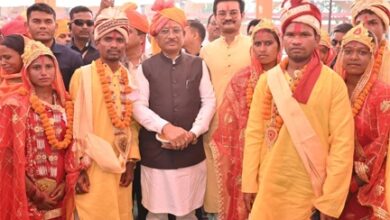 बेटियों के सम्मान का संकल्प: 240 नवविवाहित जोड़ों को मुख्यमंत्री ने दिया सुखद दांपत्य जीवन का आशीर्वाद