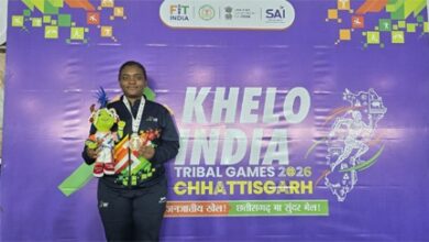खेलो इंडिया ट्राइबल गेम्स 2026 : कर्नाटक की मनीषा जोंस सिद्दी ने जीता गोल्ड
