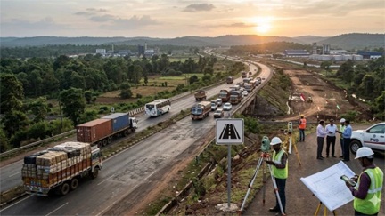 फोरलेन हाईवे से व्यापार और ट्रैफिक को नई दिशा