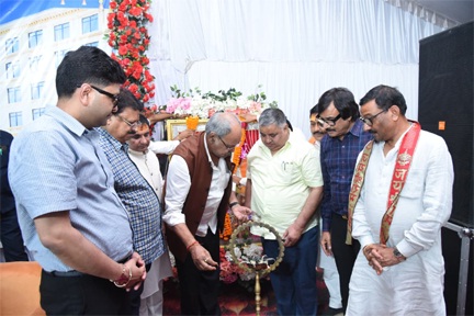 पर्यटन एवं संस्कृति मंत्री राजेश अग्रवाल ने ‘श्री अग्रोहा पैलेस’ का किया भूमिपूजन