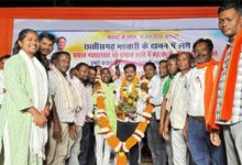 छत्तीसगढ़ सशस्त्र नक्सलवाद से मुक्ति पर उप मुख्यमंत्री विजय शर्मा का हुआ भव्य ऐतिहासिक अभिनंदन