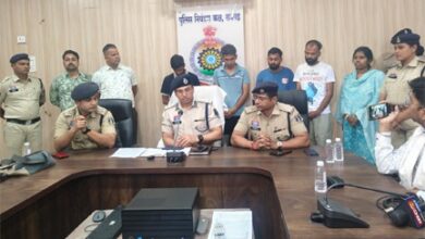 “डिजिटल अरेस्ट ठगी का बड़ा खुलासा”— रायगढ़ पुलिस ने 37 लाख की साइबर ठगी में महिला समेत 5 अंतर्राज्यीय आरोपी दबोचे