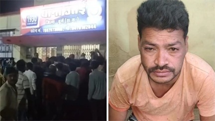 5 साल की बच्ची से कुकृत्य पर भड़का ग्रामीणों का गुस्सा 5 साल की बच्ची से कुकृत्य पर भड़का ग्रामीणों का गुस्सा