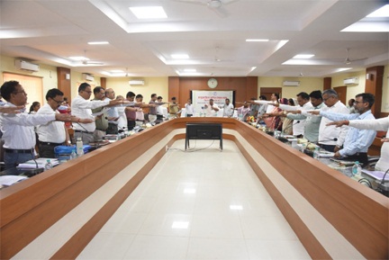 पर्यटन एवं संस्कृति मंत्री राजेश अग्रवाल ने दिलाई जनगणना शपथ