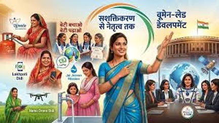 भारत में महिला-नेतृत्व विकास- सशक्तिकरण से नेतृत्व तक