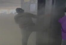 डॉल्फिन ज्वेलो अपार्टमेंट की लिफ्ट में आग, फायर ब्रिगेड मौके पर