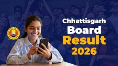 छत्तीसगढ़ बोर्ड के नतीजे जारी: 10वीं में संध्या नायक, 12वीं में रिया साहू ने मारी बाज़ी