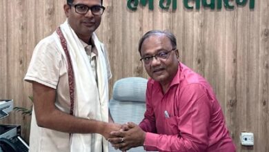 वित्तमंत्री ओ.पी. चौधरी से मिले कुलपति प्रो. दयाल