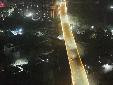 रायपुर का नया ट्रैफिक कॉरिडोर बना कचना ओवरब्रिज, ऊपर से दिखी भव्य तस्वीर रायपुर का नया ट्रैफिक कॉरिडोर बना कचना ओवरब्रिज, ऊपर से दिखी भव्य तस्वीर