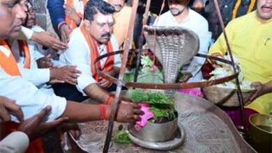 ’उप मुख्यमंत्री विजय शर्मा ने भोरमदेव मंदिर में की पूजा अर्चना’ ’उप मुख्यमंत्री विजय शर्मा ने भोरमदेव मंदिर में की पूजा अर्चना’