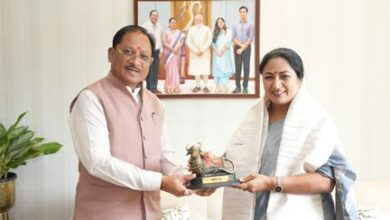 नई दिल्ली में मुख्यमंत्री विष्णु देव साय ने दिल्ली की मुख्यमंत्री रेखा गुप्ता से की सौजन्य भेंट नई दिल्ली में मुख्यमंत्री विष्णु देव साय ने दिल्ली की मुख्यमंत्री रेखा गुप्ता से की सौजन्य भेंट