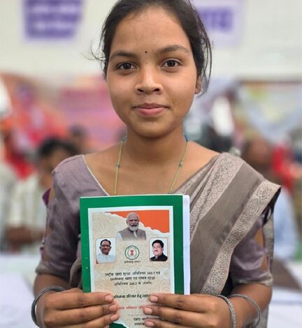 ’‘सुशासन तिहार’ बना सोनिया लकड़ा के चेहरे की मुस्कान का कारण’