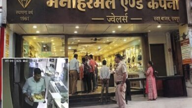 रायपुर के सदर बाजार से ज्वैलरी शॉप में बड़ी चोरी, 2 करोड़ का सोना गायब
