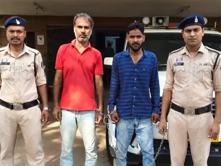 राजस्थान से रायपुर पहुंचे गांजा तस्कर चढ़े पुलिस के हत्थे