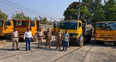 ’प्रदेशभर में अवैध उत्खनन के खिलाफ सख्ती, बलरामपुर में 4 टीपर जब्त’ ’प्रदेशभर में अवैध उत्खनन के खिलाफ सख्ती, बलरामपुर में 4 टीपर जब्त’