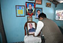वित्त मंत्री ओपी चौधरी ने दी श्रद्धांजलि श्रवण प्रधान को