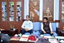 ’भारत सरकार के भूमि संसाधन सचिव ने छत्तीसगढ़ के मुख्य सचिव से की सौजन्य भेंट’