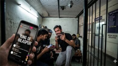 बिलासपुर का हिस्ट्रीशीटर लॉकअप से किया लाइव, सोशल मीडिया पर वायरल हुआ वीडियो