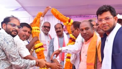 उप मुख्यमंत्री अरुण साव प्रथम तेलीन सत्ती माता महोत्सव में हुए शामिल