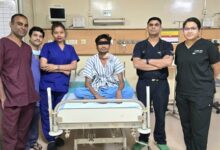 10 साल से खाँसी में खून की समस्या झेल रहे युवक को अम्बेडकर अस्पताल में मिली नई जिंदगी 10 साल से खाँसी में खून की समस्या झेल रहे युवक को अम्बेडकर अस्पताल में मिली नई जिंदगी