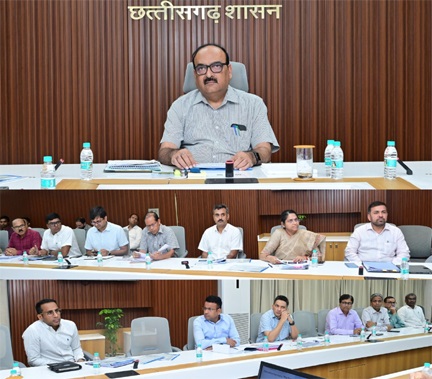 छत्तीसगढ़ में बुनियादी ढांचे का होगा कायाकल्प- मुख्य सचिव की अध्यक्षता में करोड़ों की नवीन परियोजनाओं को दी हरी झंडी छत्तीसगढ़ में बुनियादी ढांचे का होगा कायाकल्प- मुख्य सचिव की अध्यक्षता में करोड़ों की नवीन परियोजनाओं को दी हरी झंडी