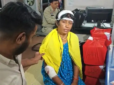 नशा करने से रोकने पर परिवार पर चाकू से हमला, तीन लोग घायल नशा करने से रोकने पर परिवार पर चाकू से हमला, तीन लोग घायल