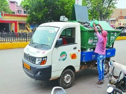 डोर-टू-डोर कचरा उठाने की सेवा बंद, रायपुर में गंदगी बढ़ी