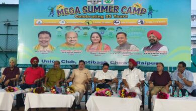 युवा ऊर्जा को नई दिशा दे रहा यूनियन क्लब का मेगा समर कैम्प – विधायक पुरन्दर मिश्रा”
