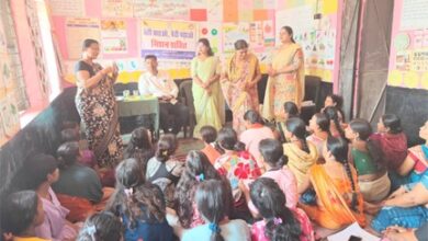 बेटी बचाओ बेटी पढ़ाओ अंतर्गत बलौदा के ग्राम पंचायत चारपारा में विशेष कार्यक्रम आयोजित