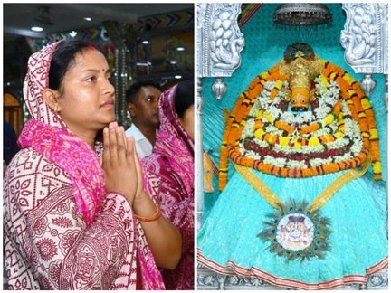 प्रधानमंत्री नरेंद्र मोदी के नेतृत्व के 12 वर्ष पूर्ण, मंत्री  लक्ष्मी राजवाड़े ने की विशेष प्रार्थना