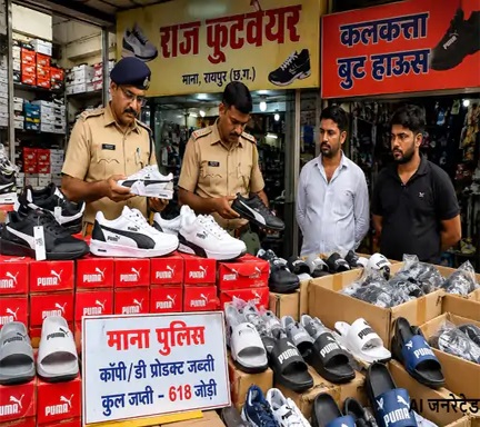 ब्रांडेड के नाम पर फर्जीवाड़ा, दो कारोबारी फंसे