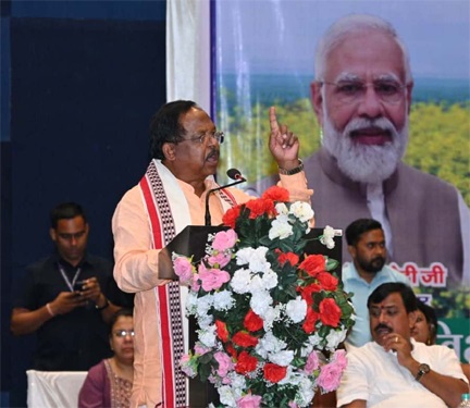 भावी पीढ़ी के बेहतर स्वास्थ्य के लिए अपनाना होगा जैविक खेती: कृषि मंत्री नेताम